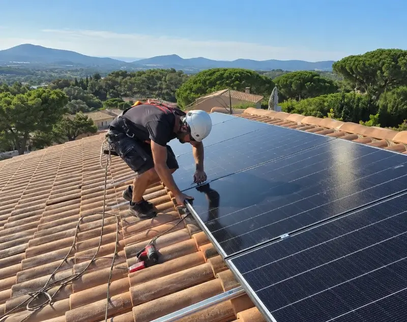 Installateur panneaux solaires Roquefort-des-Corbières — pose photovoltaïque sur toiture