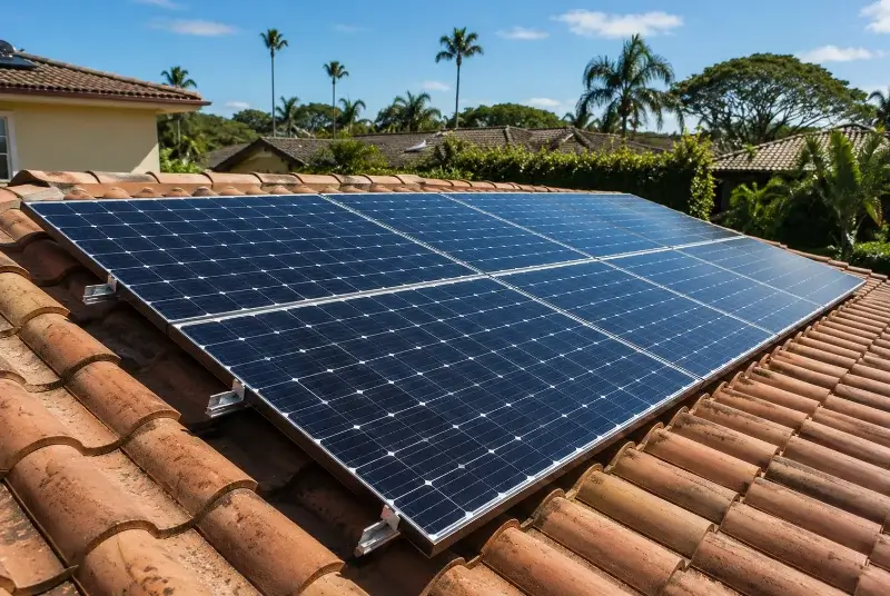 Installation de panneaux solaires à Roquefort-des-Corbières